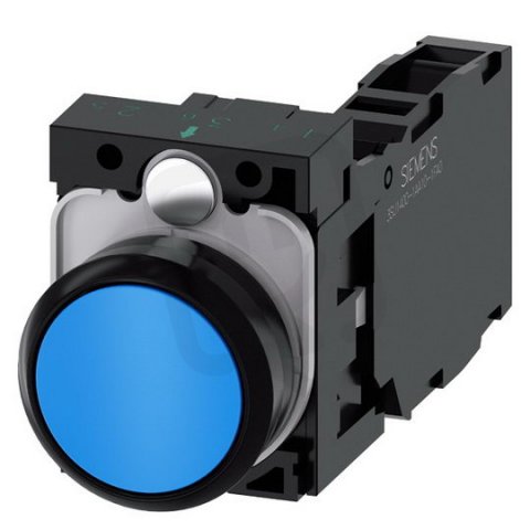 3SU1100-0AB50-1FA0 tlačítko, 22 mm, kula