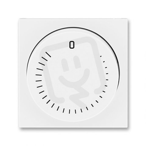 Kryt regulátoru otáček s maticí 3294H-A00130 03 bílá/bílá Levit ABB