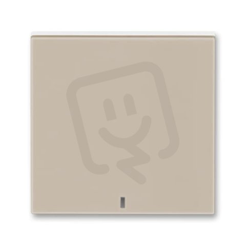 Kryt vypínače s čirým průzorem 3559H-A00653 18 macchiato/bílá Levit ABB