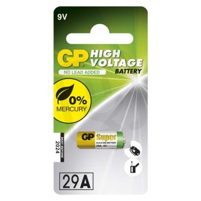 Alkalická speciální baterie GP 29AF (A32, L822) 9 V B13951