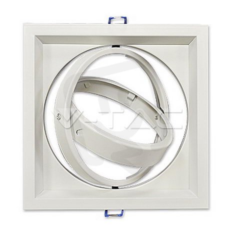 1 x AR111 Housing White,  VT-7221