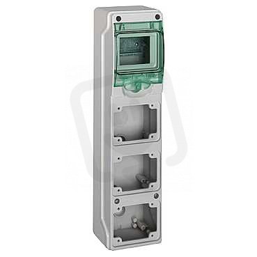 Schneider 13152 Kaedra zás. rozv. IP65 4 mod. 3 ot.