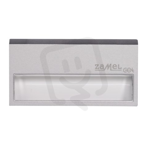 Zamel TYP 12-111-12 Světlo LED SONA, na omítku, 14Vss, IP44, HLINÍK, TEPLÁ BÍLÁ
