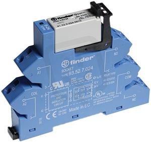 Vazební člen, 2P/8A, 24V DC, BS, LED_EMC FINDER 38.62.7.024.0050