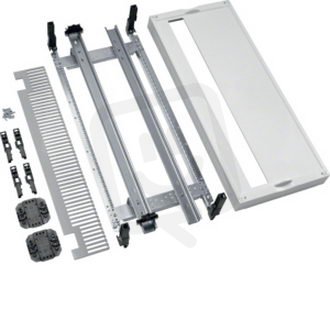 univers N-SD 600x250mm pro řadové svorky a modulové přístroje svislý, 2x30mod.