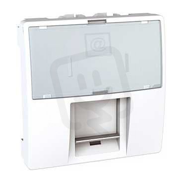 Unica Zásuvka datová 1xRJ45 S-One kat.5e STP 2 modul Polar SCHNEIDER MGU3.413.18