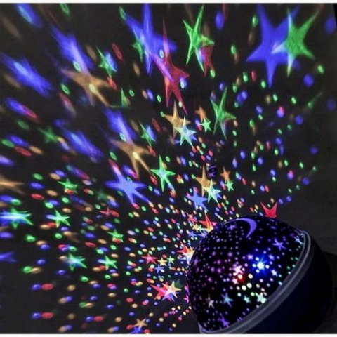 LED vánoční projekční koule multicolor 9 režimů otáčení USB 4x AAA SOLIGHT 1V220