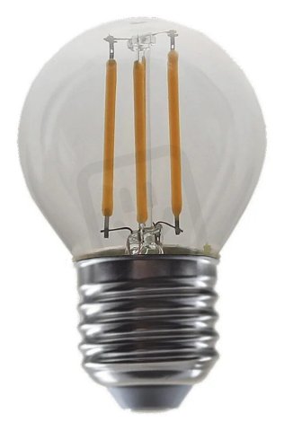 Světelný zdroj Filament LED, E27 G45, 4W, 470lm, 2700K RABALUX 79050