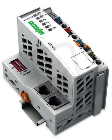 procesorový modul pro Modbus TCP 4. generace 2x Ethernet WAGO 750-891