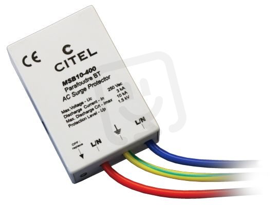 Kompaktní přepěťová ochrana 2+3 MSB10-400 IP65, drátové CITEL 56120120