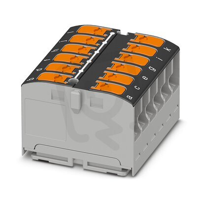 PTVFIX 12X2,5 BK Blok rozvodek 1019576