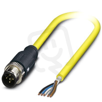 SAC-5P-M12MS/ 5,0-542 SH BK Kabel senzoru/aktoru 1406138