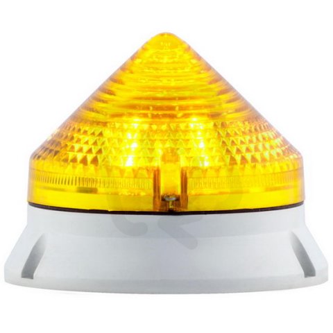 Svítidlo signální CTL 900 LED 12/24 V, ACDC, IP54, žlutá, světle šedá 38705