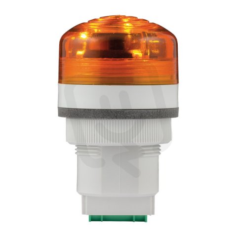 Svítidlo se zvukovým signálem P40 A LED 48/240V AC IP65 85 dB M30 oranžová 91202
