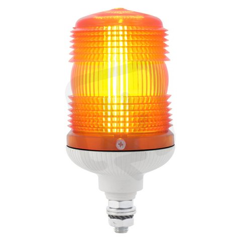 Maják zábleskový MINIFLASH X 110V, AC, IP54, M12, oranžová, světle šedá 63794