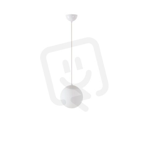 Závěsné LED svítidlo se skleněným stínidlem OSMONT ADRIA S1 8W IP40 3K bílá