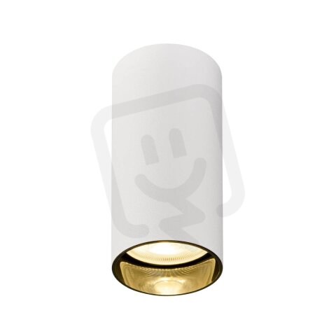 KAMI, povrchové stropní svítidlo, kulaté, 1x max. 10 W, GU10, matná bílá/černá