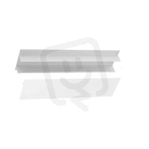 PRF101 WALL MOUTING AL. PROFILE 2 m, for
