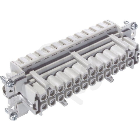 Vložka s připojením klecovou pružinou H-BE 24 BF INSERT FEMALE W. CLAMP SPRING