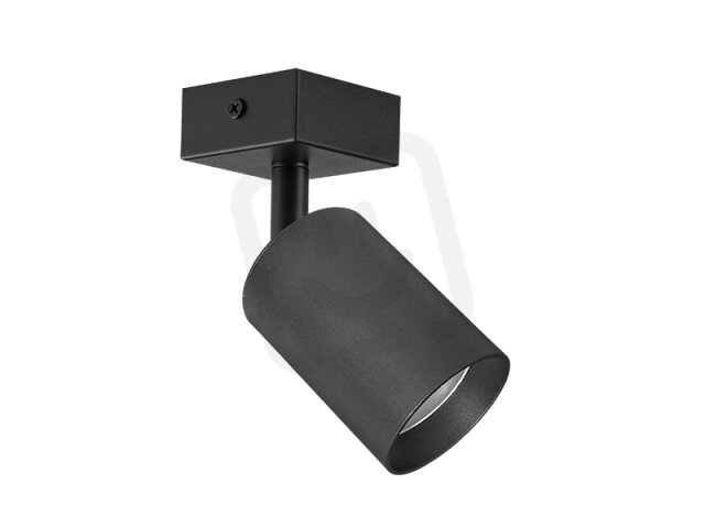 bodové svítidlo METRO 1 GU10 černá 5W 38° 4000K neutrální PANLUX LM14308001