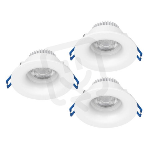 Vestavné svítidlo SALABATE 3XLED-CCT d88 15W IP65 bílá EGLO 902272