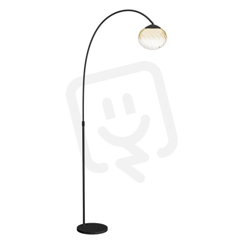 Stojací lampa PANTOJA LED-CCT 5,8W IP20 černá/amber EGLO 390486
