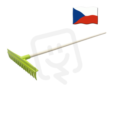 Hrábě plastové s násadou 1600 mm XTLINE CH0406