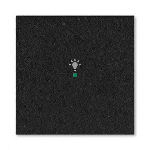 ABB Levit M Kryt 1násobný symbol osvětlení onyx 6220H-A01001 63