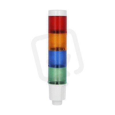 Lovato 8LT4K06BG Maják 45mm zelená+modrá+oranžová+červená 24v DC