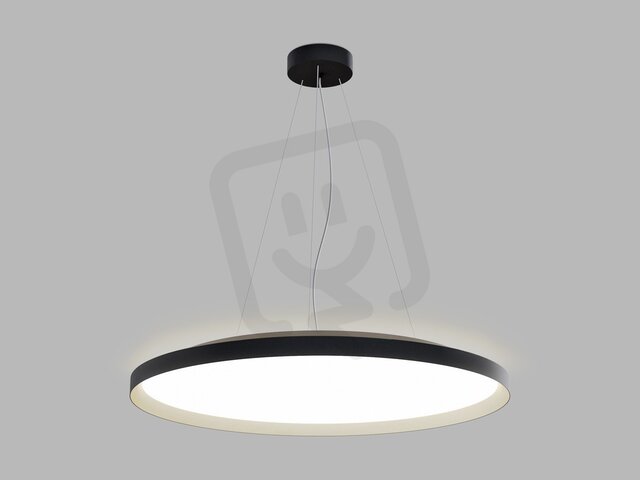 Závěsné svítidlo MOON 80 P/N-Z, BCH DALI/PUSH 88W (76+12) 27K/3K/4K černá/šampaň