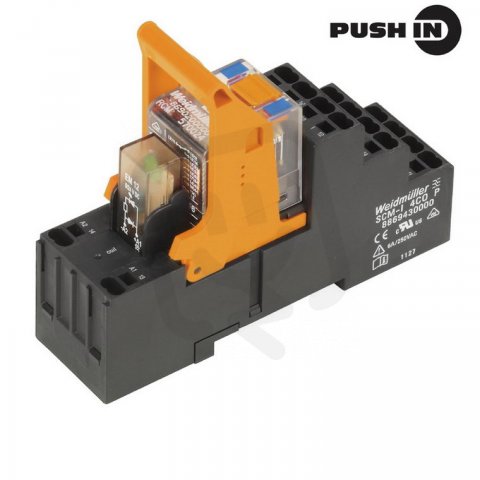 Reléový modul RCMKITP-I 24VDC 4CO LD WEIDMÜLLER 8921120000