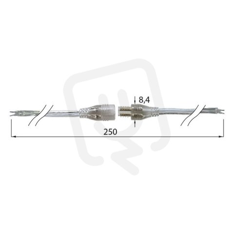 Propojovací konektor IP54 - volný konec MCLED ML-112.009.90.0