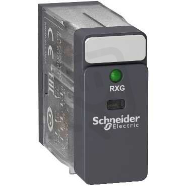 Schneider RXG23FD Relé Zelio RXG, 2 C/O , 5 A, 110 V DC, LED