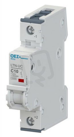 LTN-UC-6C-1 Jistič In 6A,Ue AC 230/400V/DC 220V, ch.C, 1pól, 10 kA OEZ:41849