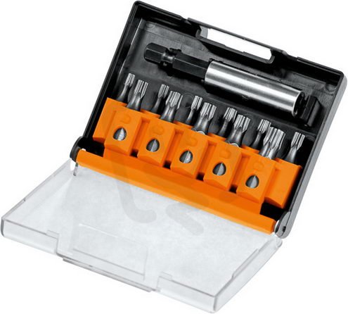 Industrial-Torx 12dílná sada bitů vč. ma