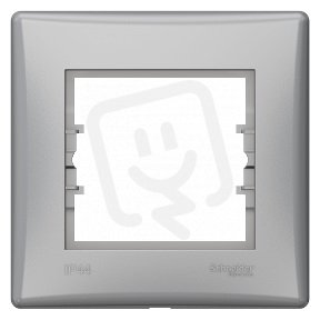 Sedna Rámeček IP44 jednonásobný, Aluminium SCHNEIDER SDN5810560