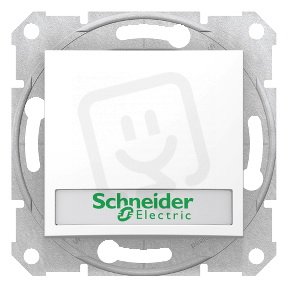 Sedna Ovládač tlačítkový 12V orient.kontrolka ř.1/0So Polar SCHNEIDER SDN1700421