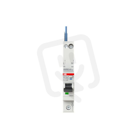 ABB DSE201 M C50 A100 kombinace jistič/chránič 1P+N 1M 10kA 50 A 100mA C A