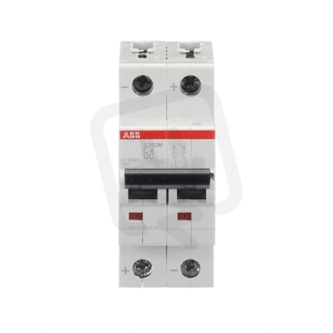 S202M-C4UC Jistič 2P 4A char. C ABB 2CDS272061R0044