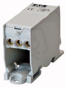 BPZ-KB-2/8/125 Svorkovnice 1pól 2->8 vodičů Cu 125A Eaton 178398