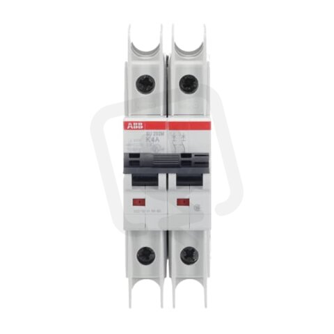 ABB SU202M-K4 jistič char. K 10kA 4A 2P  dle UL489 a CSA 22.2 No. 5