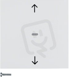 KNX RF tlačítko žaluziové bezdrátové, S.1/B.x, bílá, lesk BERKER 85245289