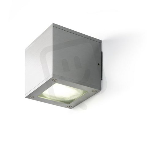 Rendl DIBI DUO nástěnná hliník 230V GX53 2x7W R10174