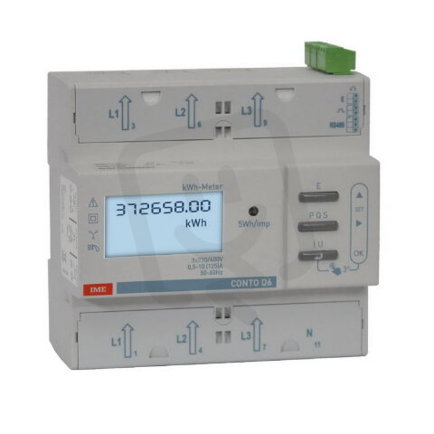 IME ELEKTROMĚR 3F 125A IMPULZNÍ VÝSTUP LEGRAND CE6DT1252