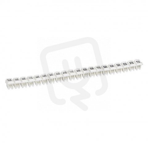 CAB3 PÁS ZNAČEK 21-40 ČERNÁ NA BÍLÉM POZADÍ PRO KABELÁŽ DO 1,5MM2 LEGRAND