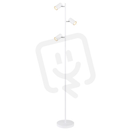 Stojací lampa ROBBY bílá mat 3xGU10 LED 5W 230V GLOBO 57910SW