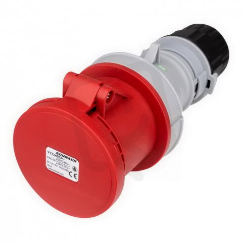 CEE-spojka, 5-pólová, 63A, 400V, IP44 SCHRACK YY724563--
