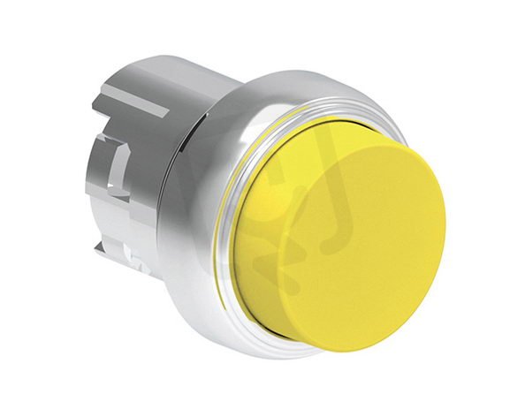 Lovato LPSB205 Tlačítko s návratem kovové d22mm vystouplé žluté