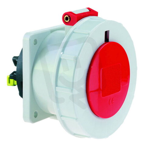 Zásuvka vestavná 16A 5p 400V IP67 6h Quick-Connect BALS 13745