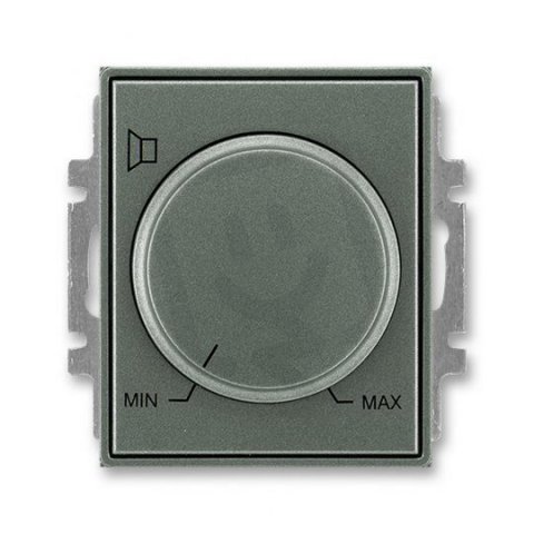 Regulátor hlasitosti 100 V, s krytem 5016E-A10100 34 antracitová Time ABB